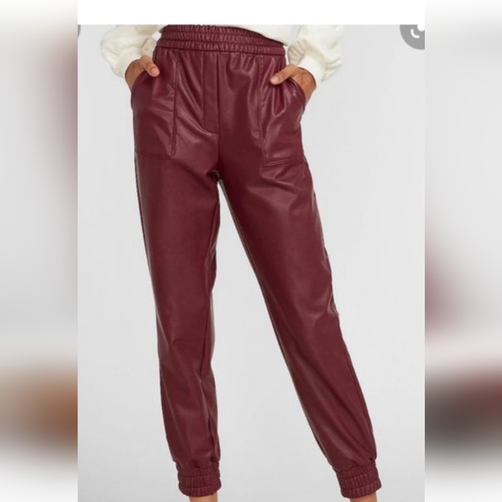 7 For All Mankind Maroon Joggers